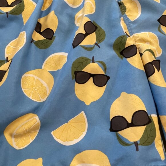 Charleston Threads XXL Lemonheads Swim Trunks Lined Lemon Elastic Draw String - Picture 9 of 16